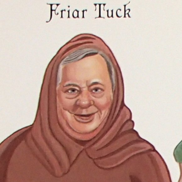 Robin Hood Maid Marian 12" Paper Doll Book Peck Aubry Collection 1994 USA Uncut - Picture 9 of 13